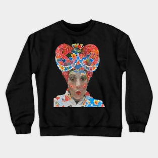 Portrait of the Queen of Color Crewneck Sweatshirt